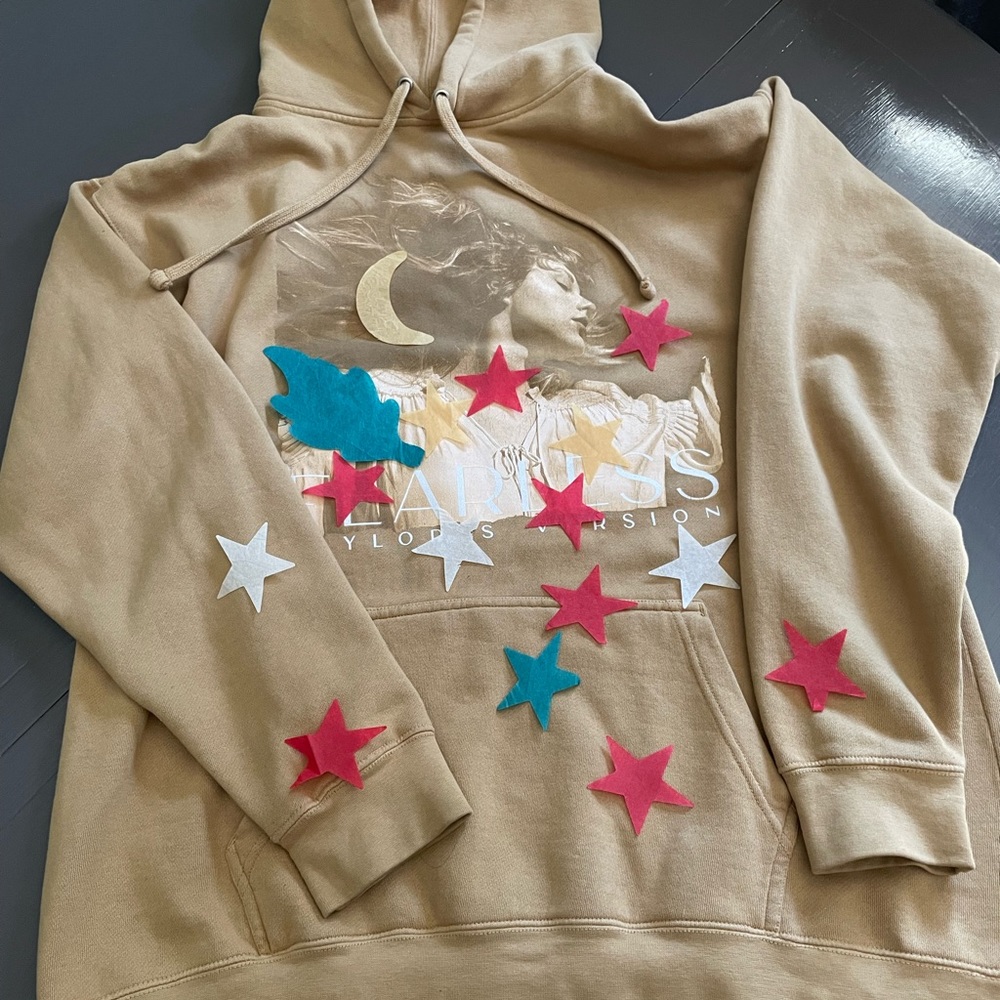 Taylor Swift Fearless (TV) XL Oversized Hoodie Sweatshirt